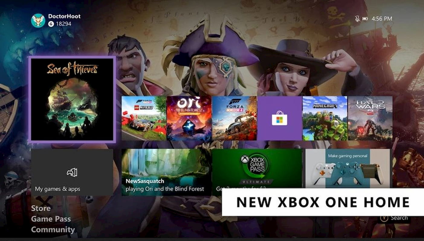  Xbox One February 2020 update rolls out a new home screen - SlashGear
