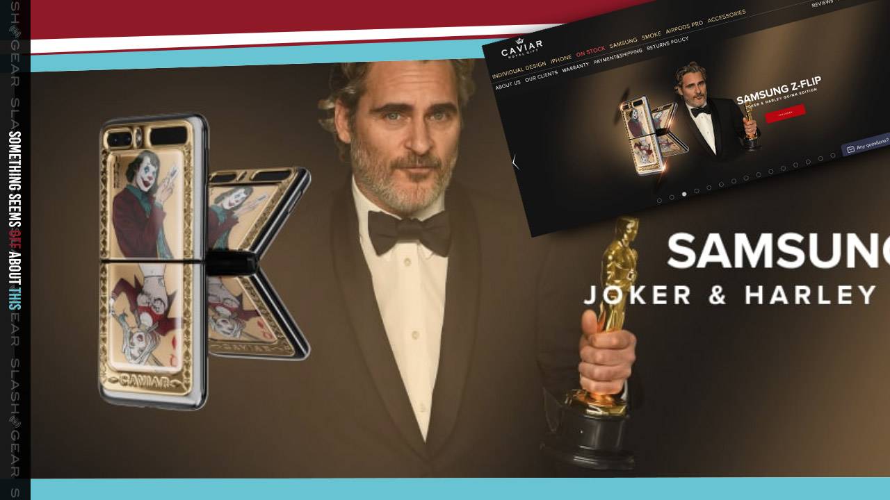 Joaquin Phoenix used to promote Joker edition Galaxy Z Flip in Russia