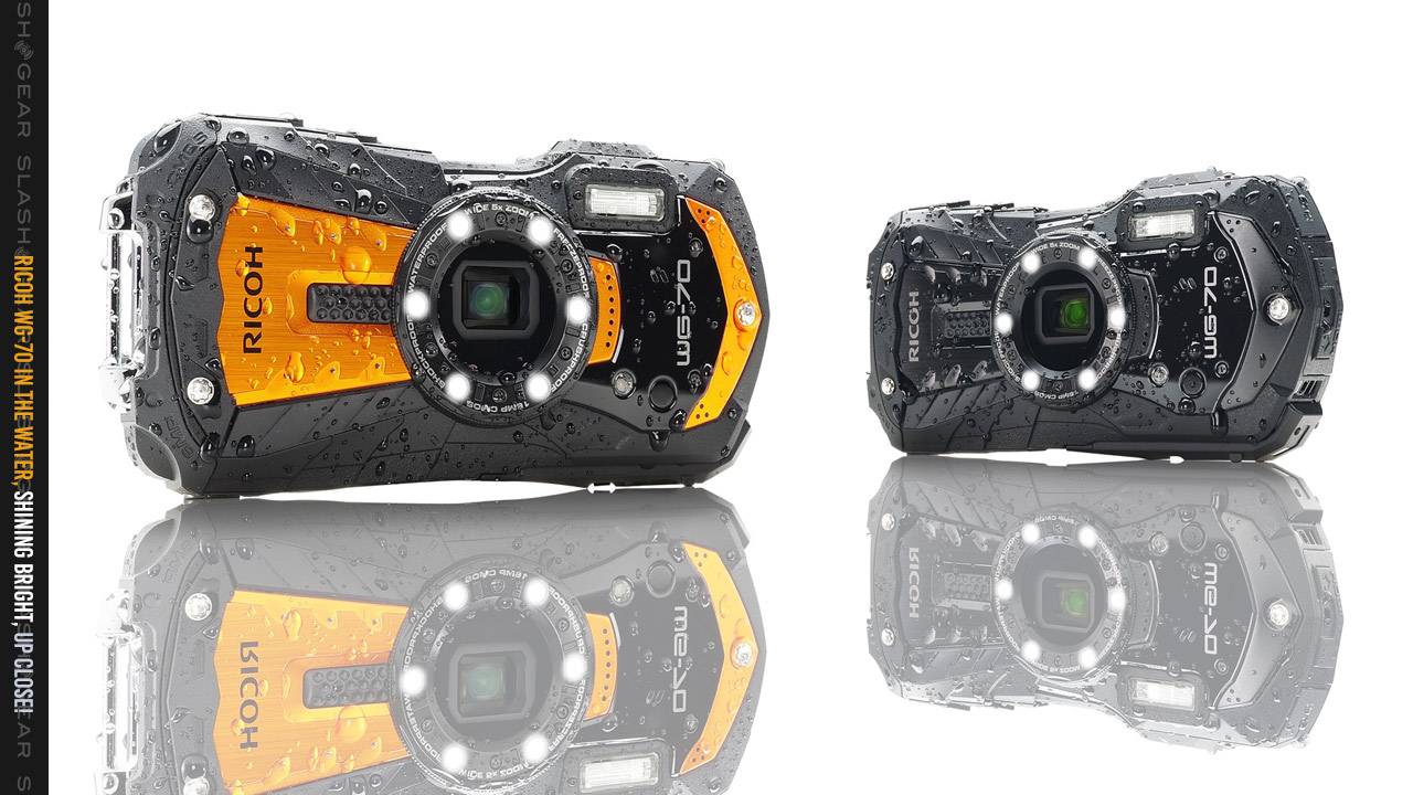 Ricoh WG-70 camera lets you take macro photos underwater