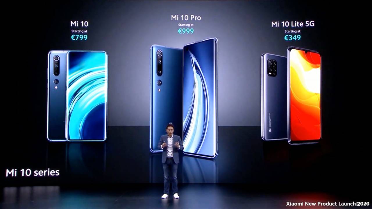 Xiaomi Mi 10 Lite 5G revealed with Mi 10 and Mi 10 Pro release details