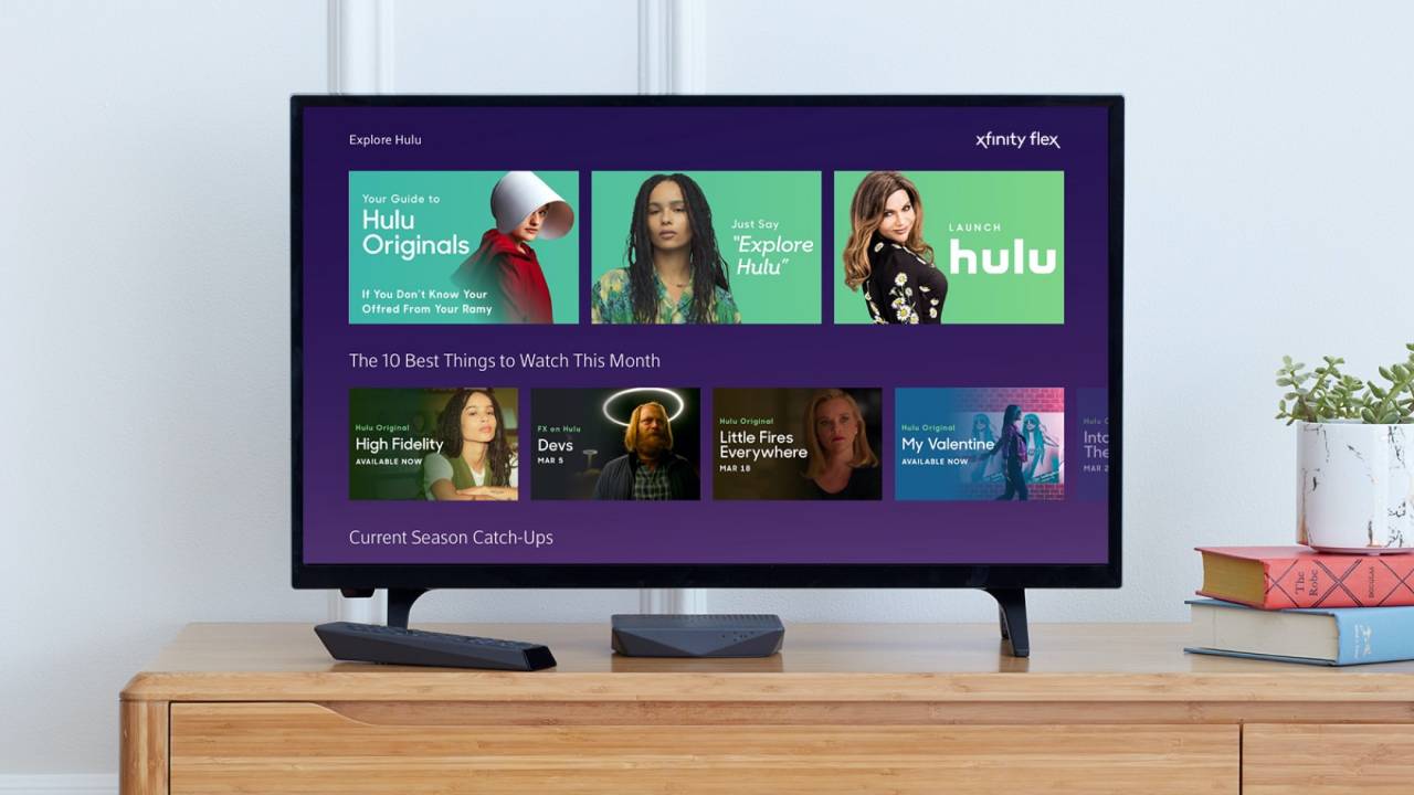 Hulu lands on Xfinity Flex and “soon” to Xfinity X1 boxes