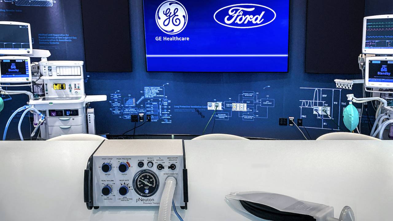 Ford and GE team up to build 50,000 ventilators by July 4