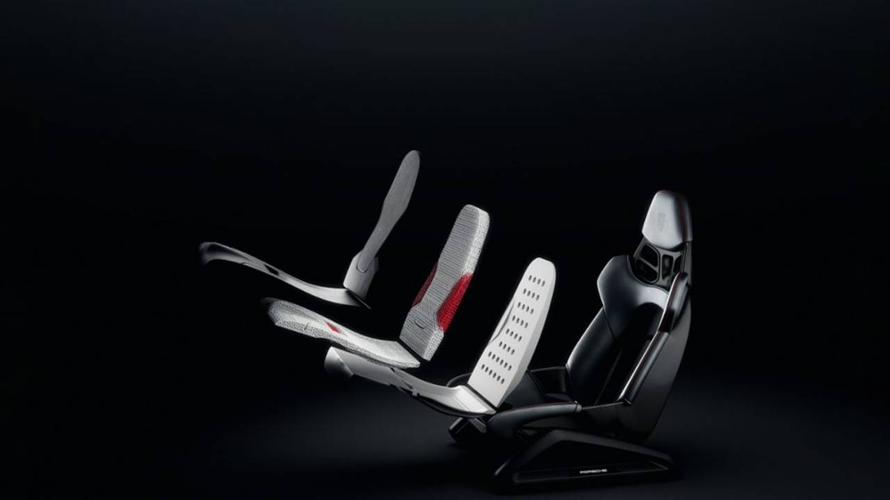 Porsche shows off technology for 3D printing bucket seats