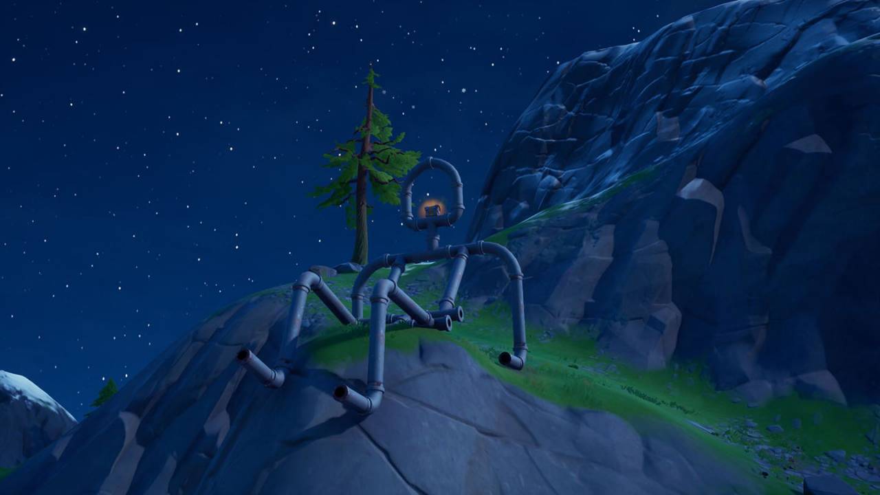 Fortnite’s often forgotten Pipeman is slowly hiking the island