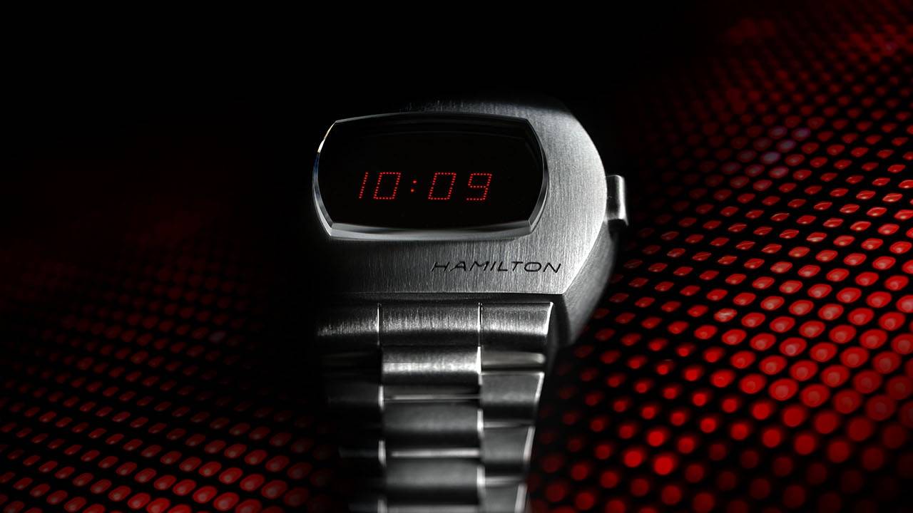 Hamilton PSR brings back the Pulsar watch like it was the 70s again