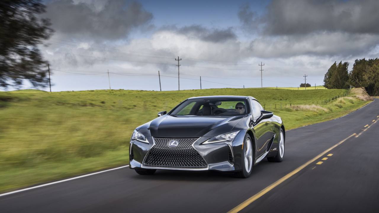 2021 Lexus LC 500 and LC 500h receive modest updates and Android Auto