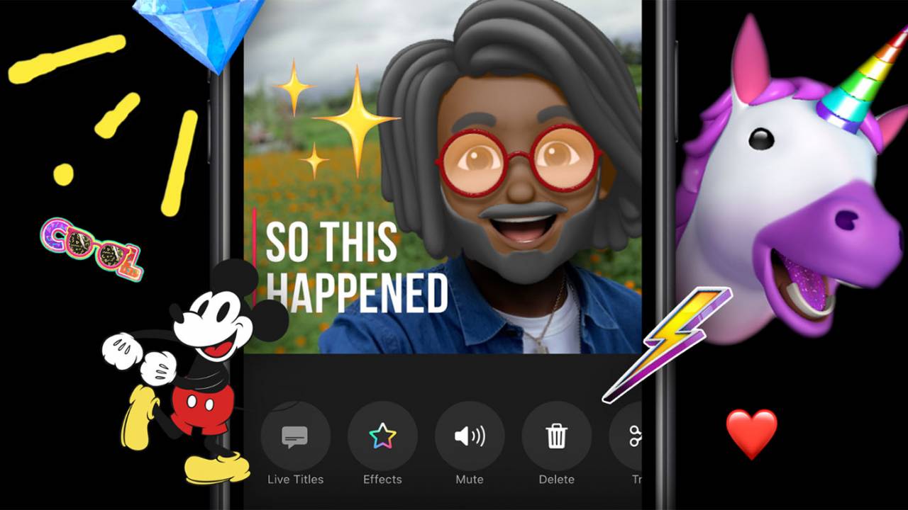 Apple Clips video app update adds iPad cursor support and new stickers