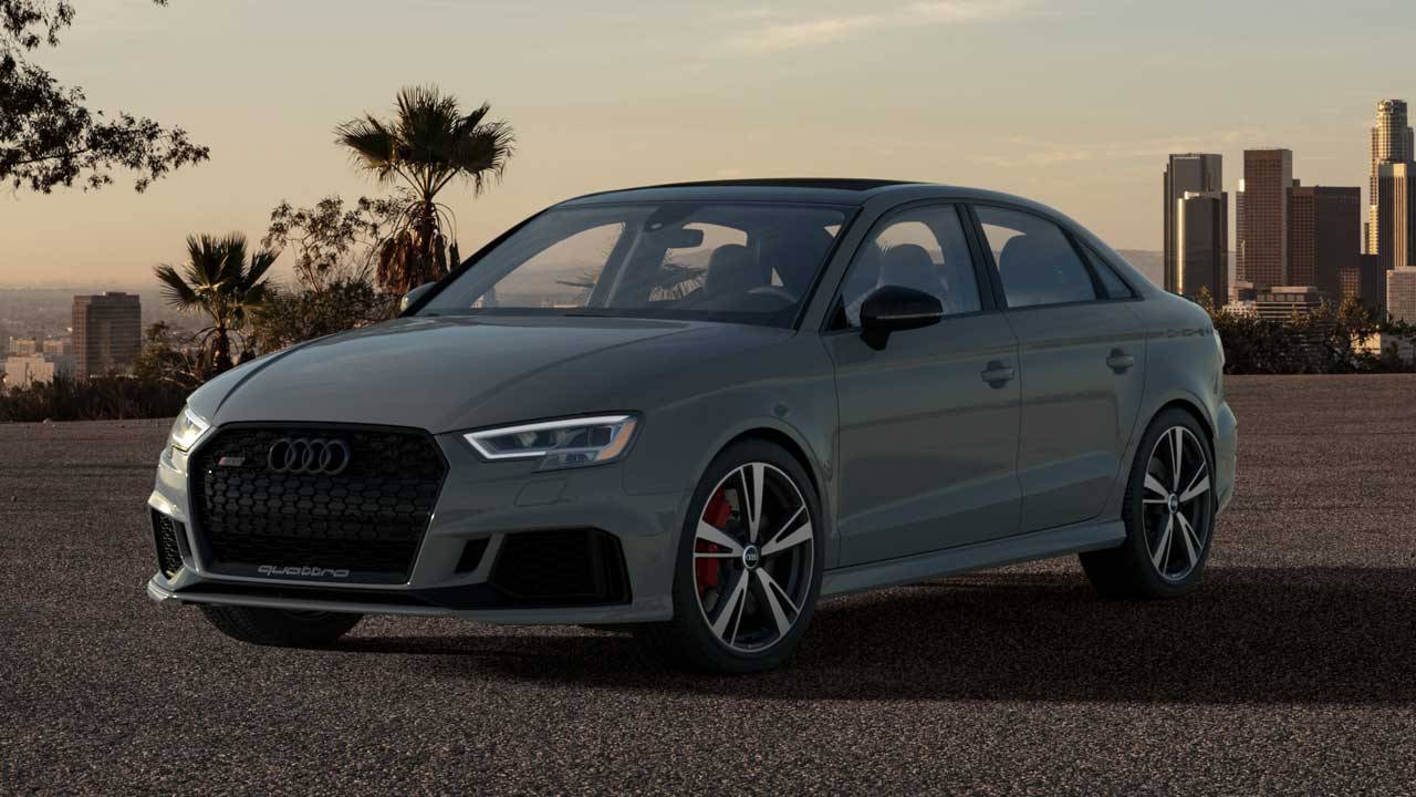 2020 Audi RS 3 Nardo edition limited to 200 units in the US