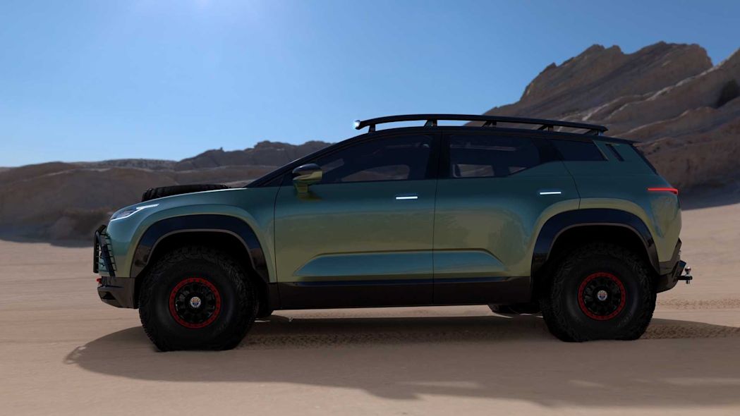 Fisker Ocean with Force E package is ready for the wilderness