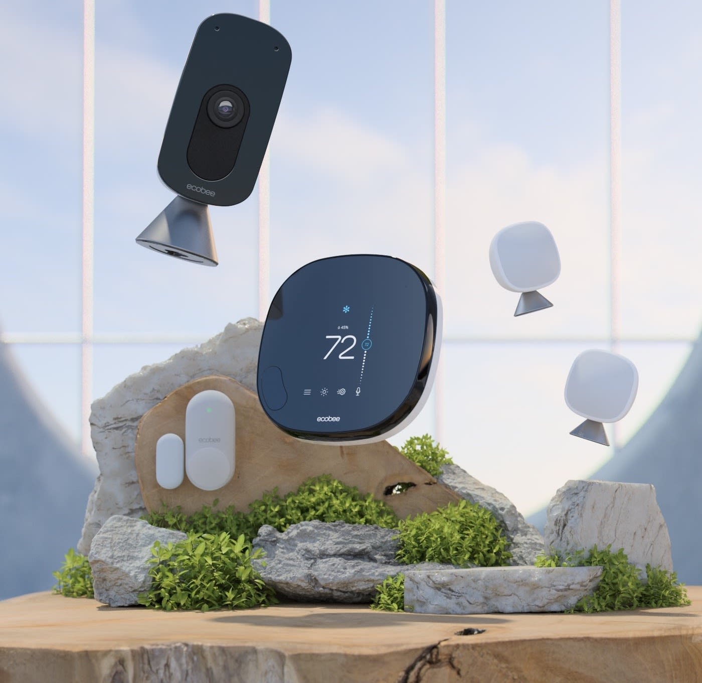 Ecobee Haven home monitoring system debuts with Alexa SmartCamera