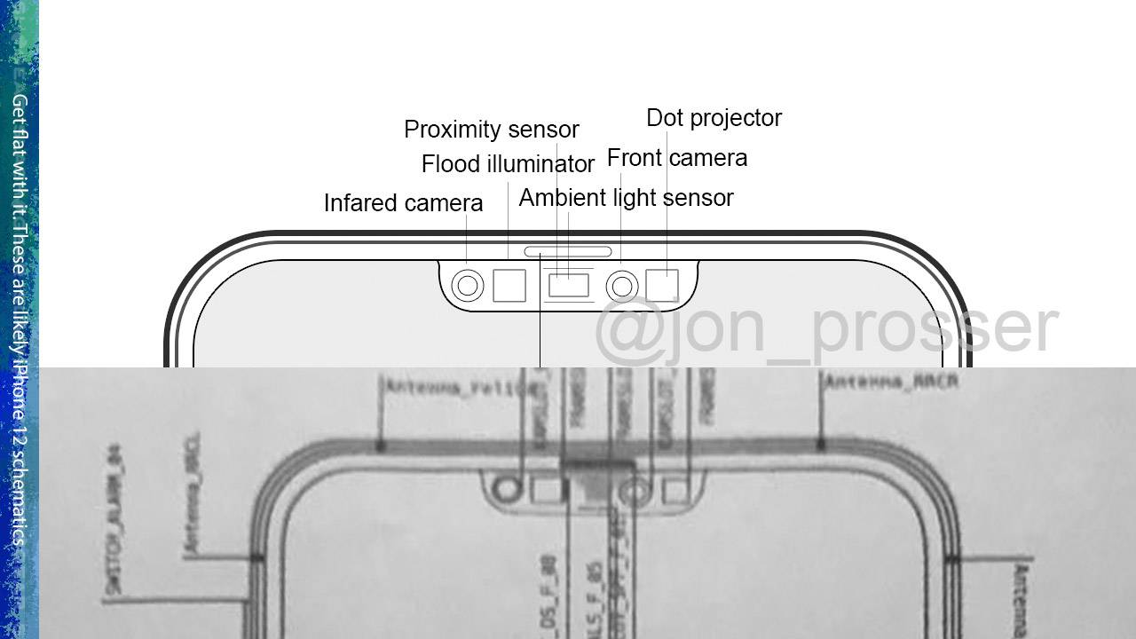 Iphone 12 Secrets Leaked In Phone Blueprint Slashgear