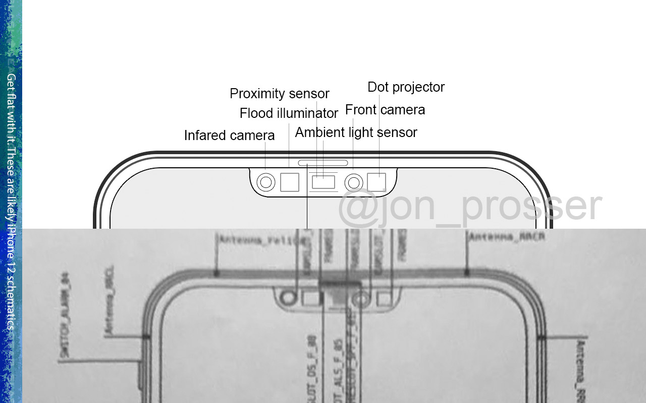 Iphone 12 Secrets Leaked In Phone Blueprint Slashgear