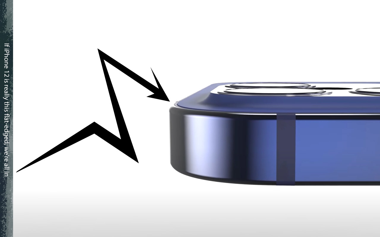 If This Iphone 12 Flat Side Leak Is Accurate We Re All In Slashgear