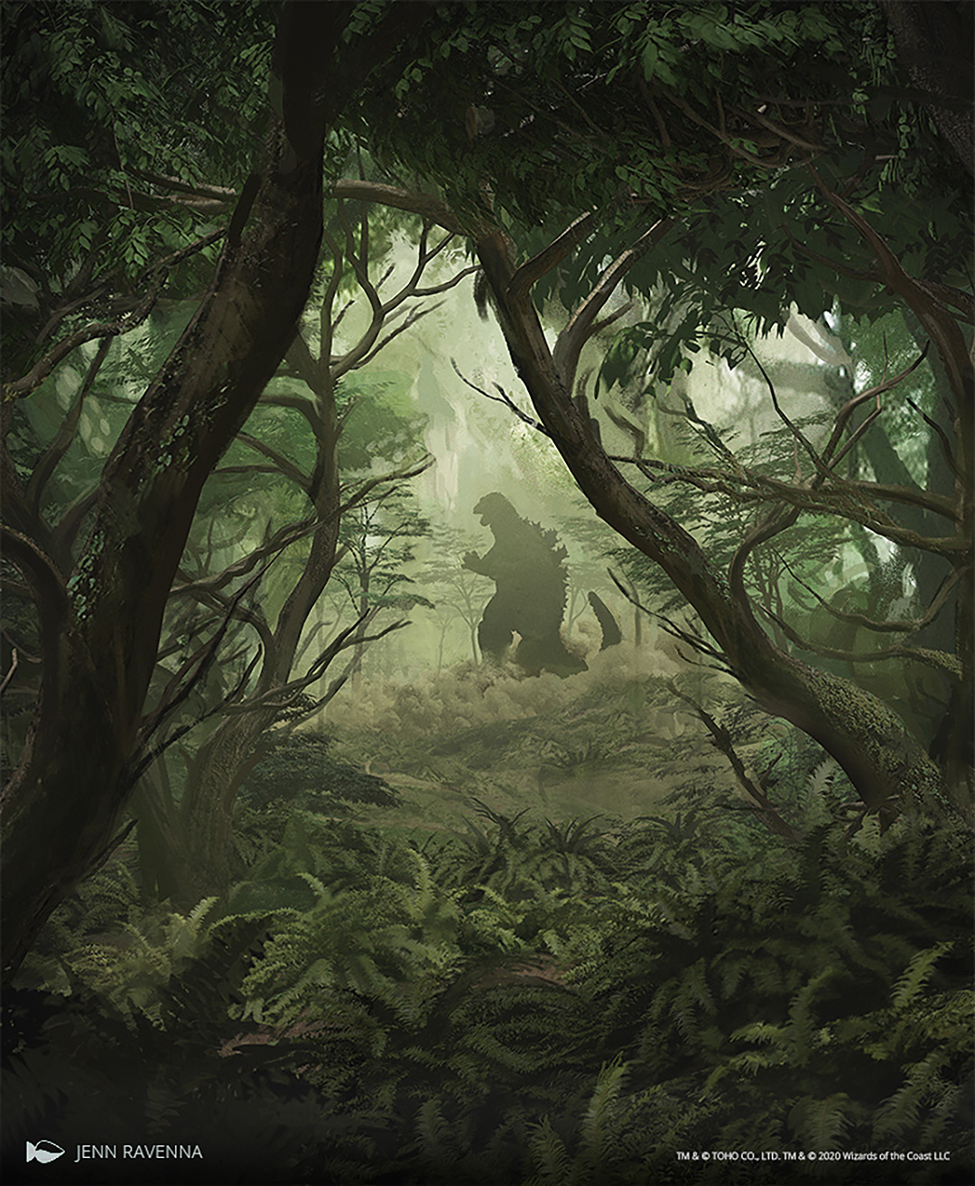 Magic The Gathering Godzilla Lands Hd Artwork Shared Slashgear Magic The Gathering Godzilla Lands Hd Artwork Shared Slashgear