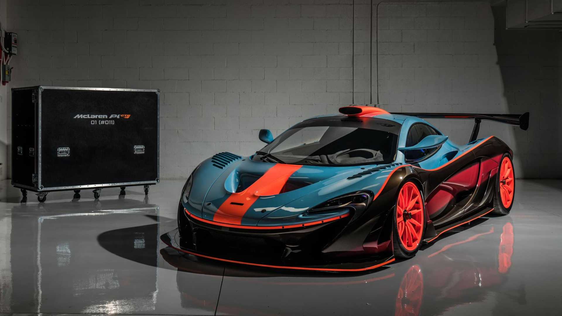 Lanzante Revives Mclaren P1 Gtr With Gulf Racing Livery Slashgear