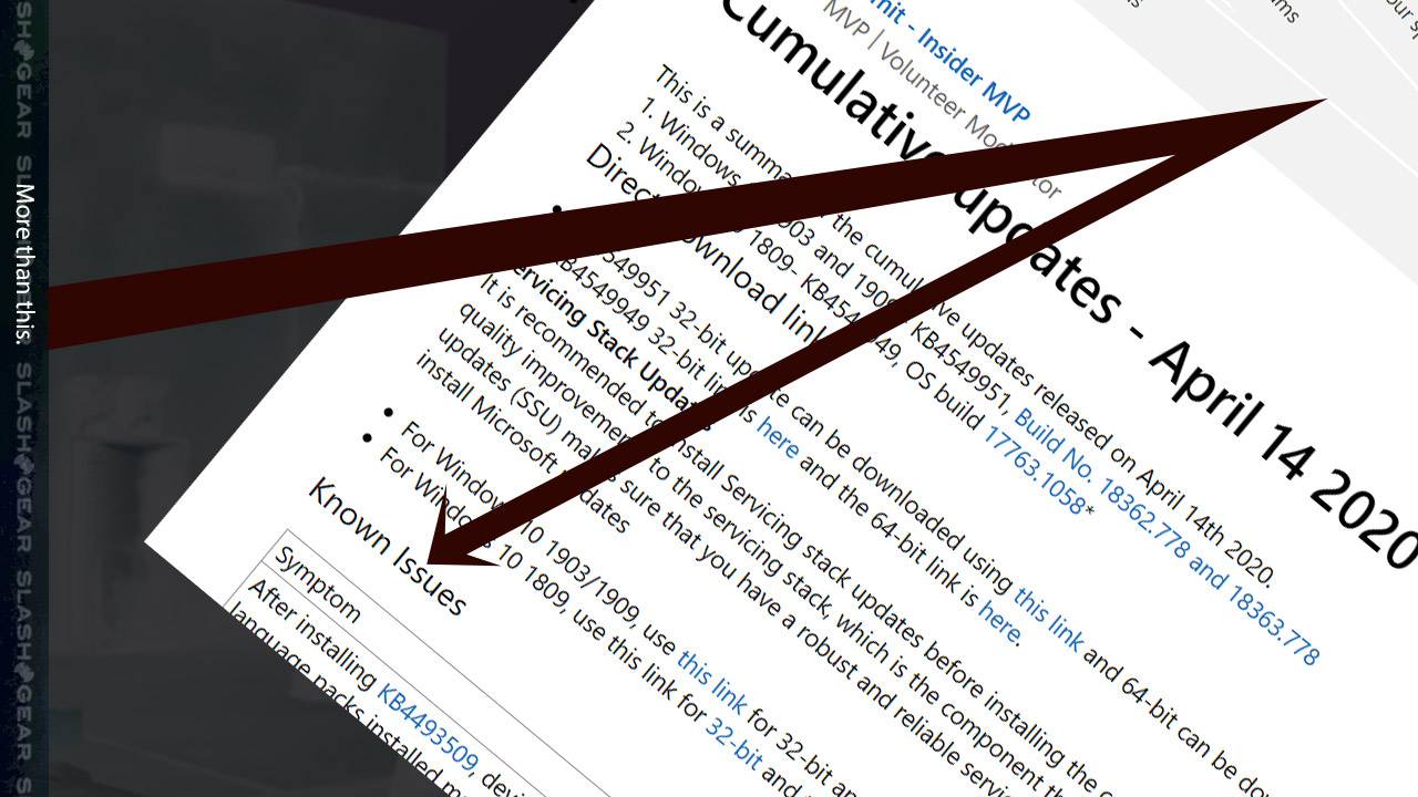 Windows 10 update deletes files, crashes computers