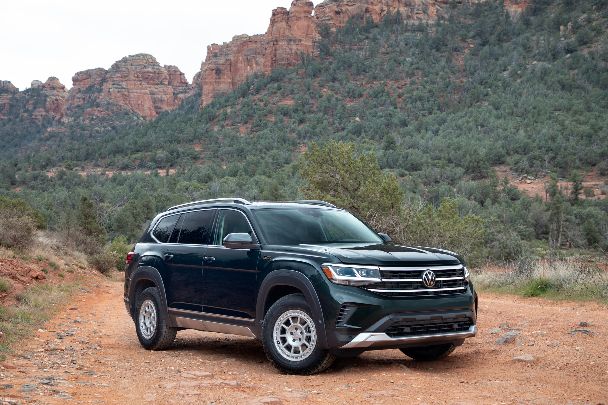vw atlas front bumper guard