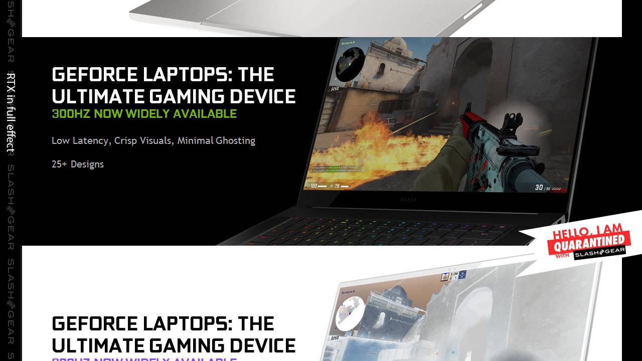 New NVIDIA GeForce RTX laptops start at $1k, RTX Super gets creative