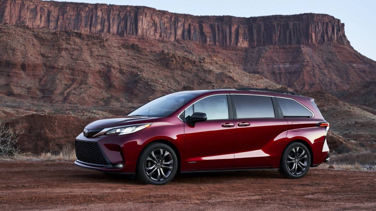 electric minivan toyota