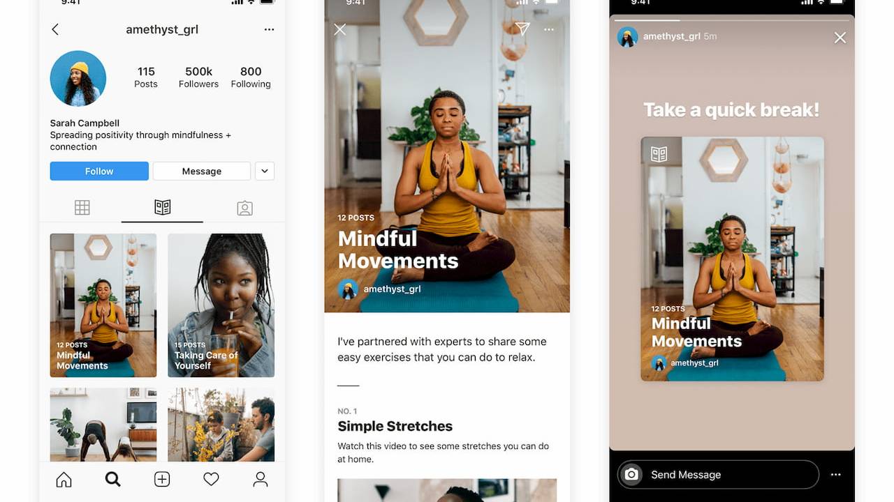 Instagram Guides serve up advice for pandemic living