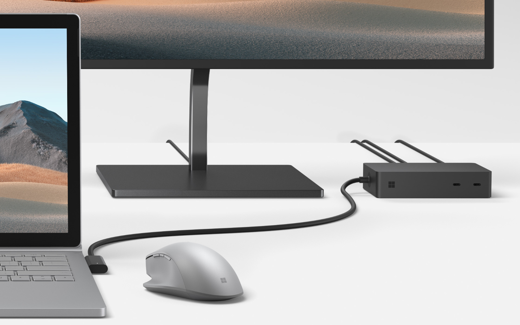Surface Dock 2 and USB-C Travel Hub distract from Microsoft&#39;s Thunderbolt 3  snub - SlashGear