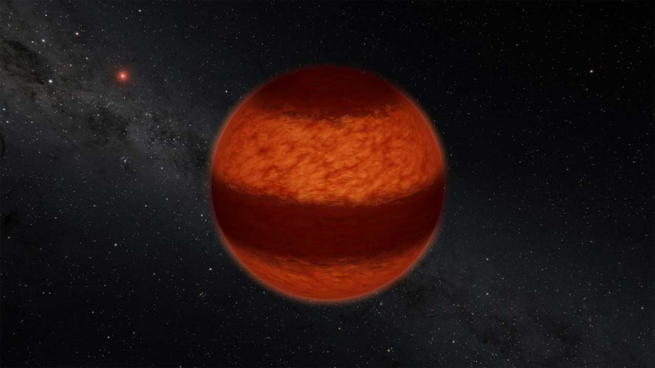 Scientists discover bands of clouds streaking across a brown dwarf