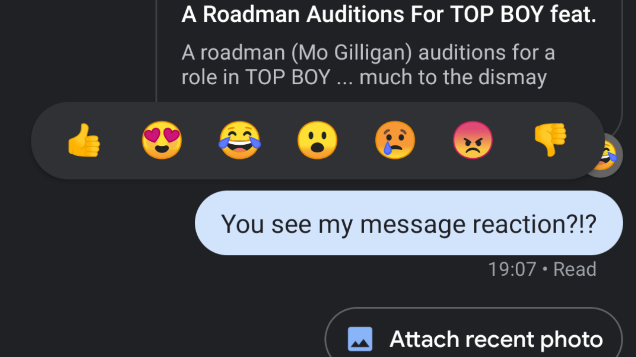 Google Messages rolls out emoji reactions in RCSonly chats SlashGear