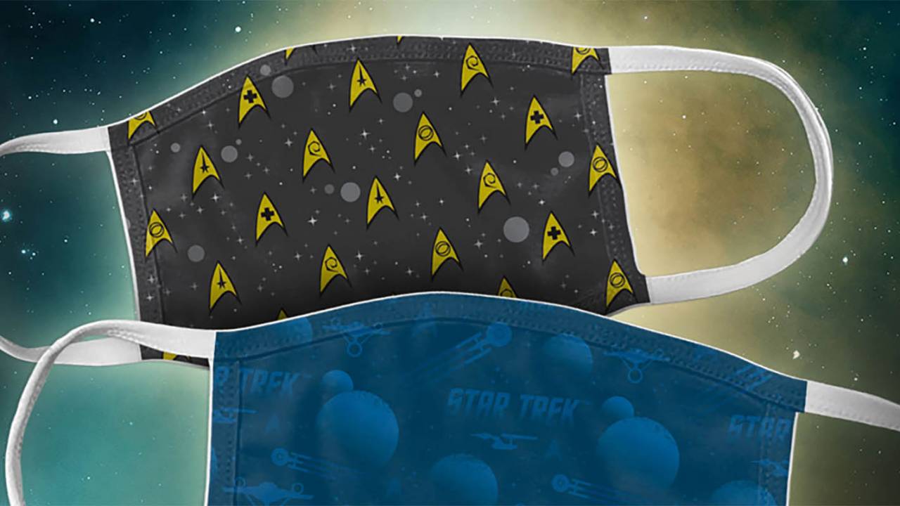 ViacomCBS is selling reusable Star Trek face masks for charity