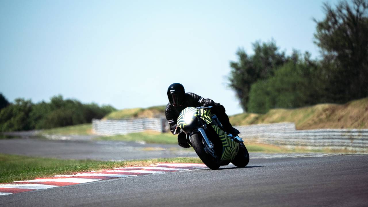 Watch Aston Martin and Brough Superior’s AMB 001 superbike in action