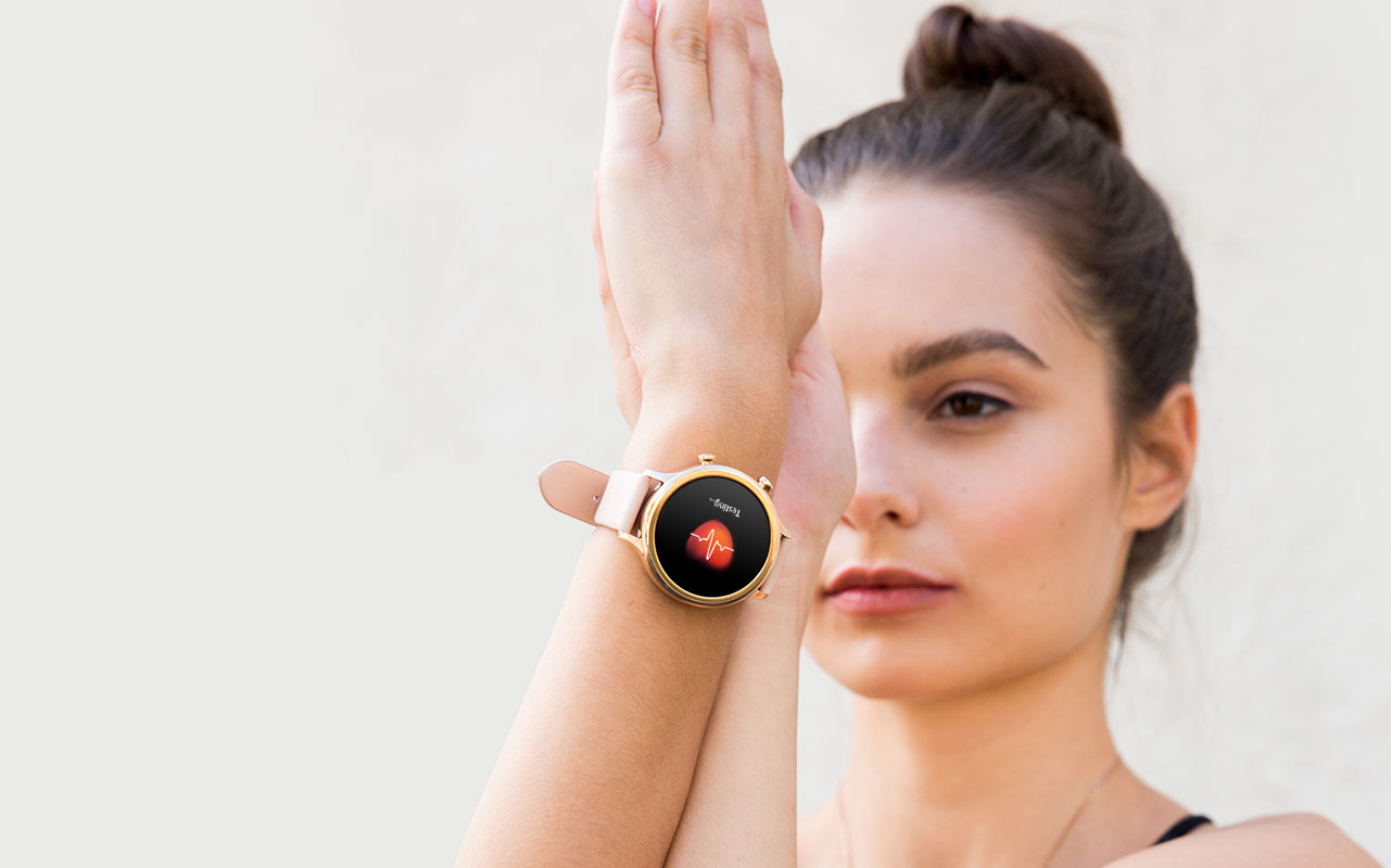 Ticwatch C2 Wear OS Smartwatch for Women with Build in GPS