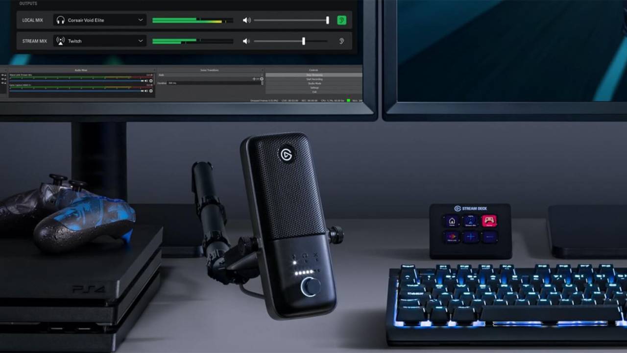 Elgato Wave:1 and Wave:3 microphones are made for loud streamers