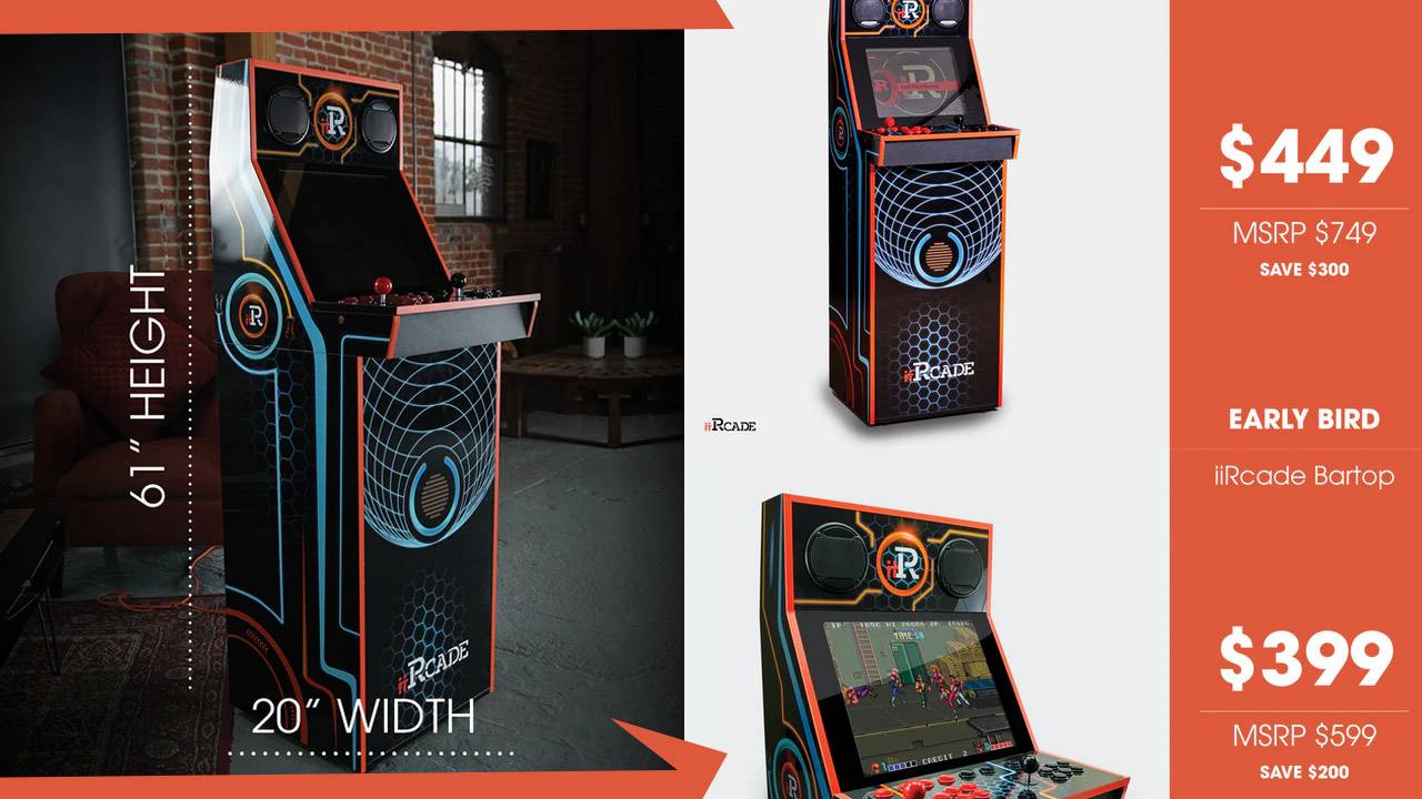 iiRcade puts arcade box in your home for around $400