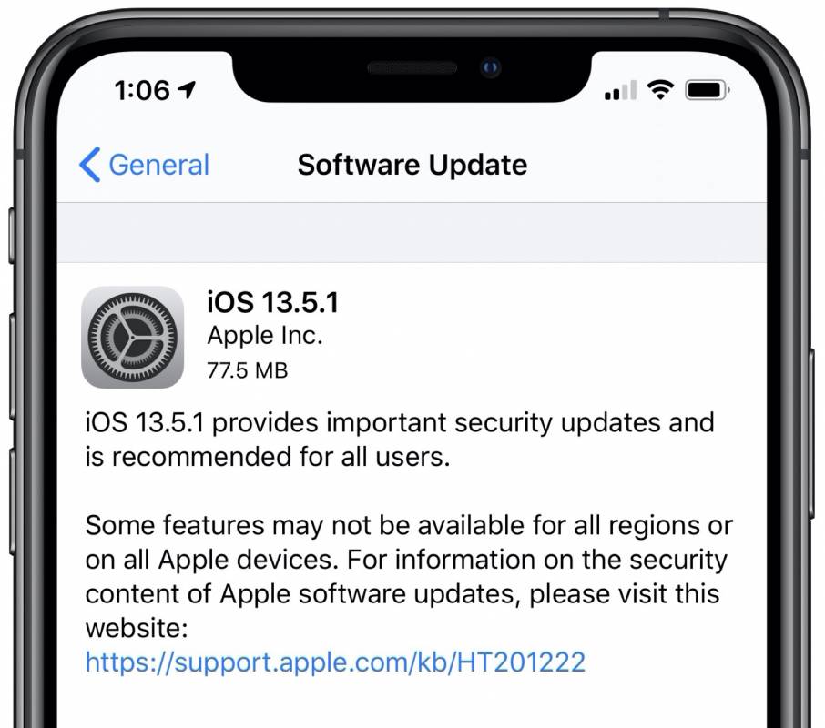 Ios 13 5 1 Released For Iphone Closes Latest Jailbreak Tool