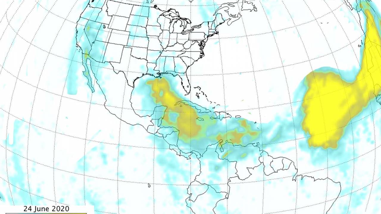 NASA’s new Saharan dust blanket images reveal its massive size
