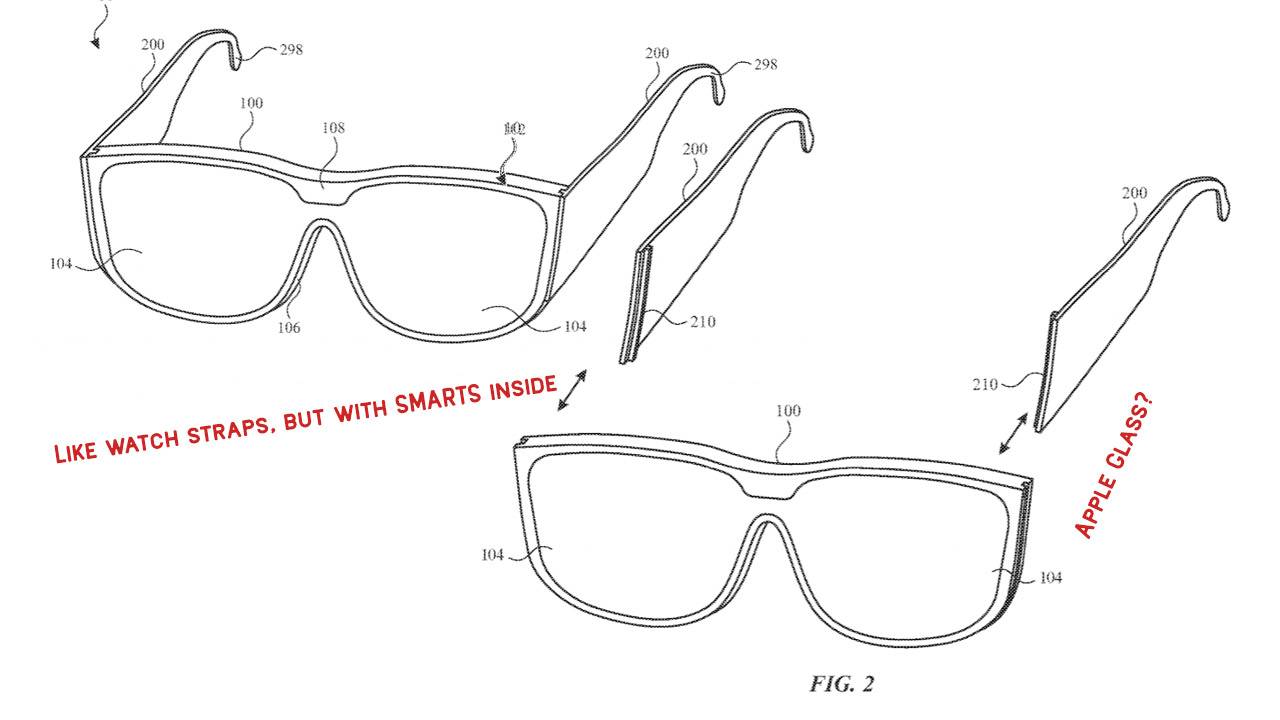 Apple Glass patent shows modular system for future hero tech