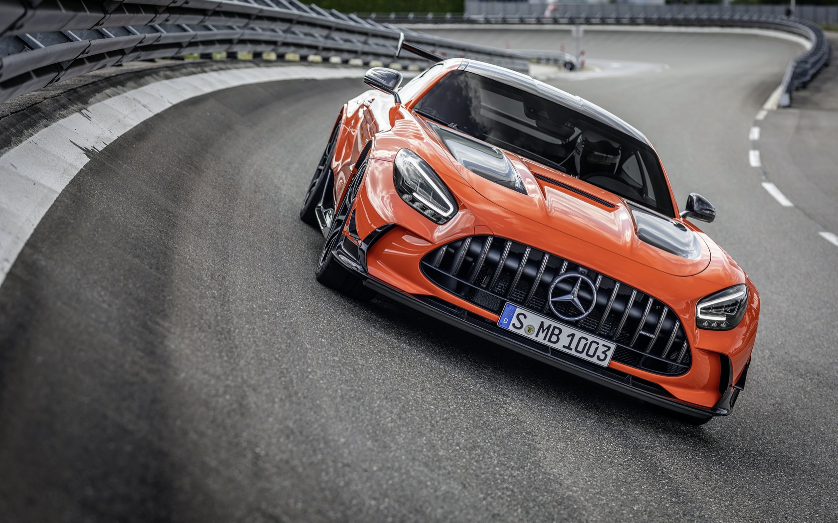 If The Amg Gt Black Series In Magma Beam Orange Doesn T Dazzle You The Price Might Slashgear