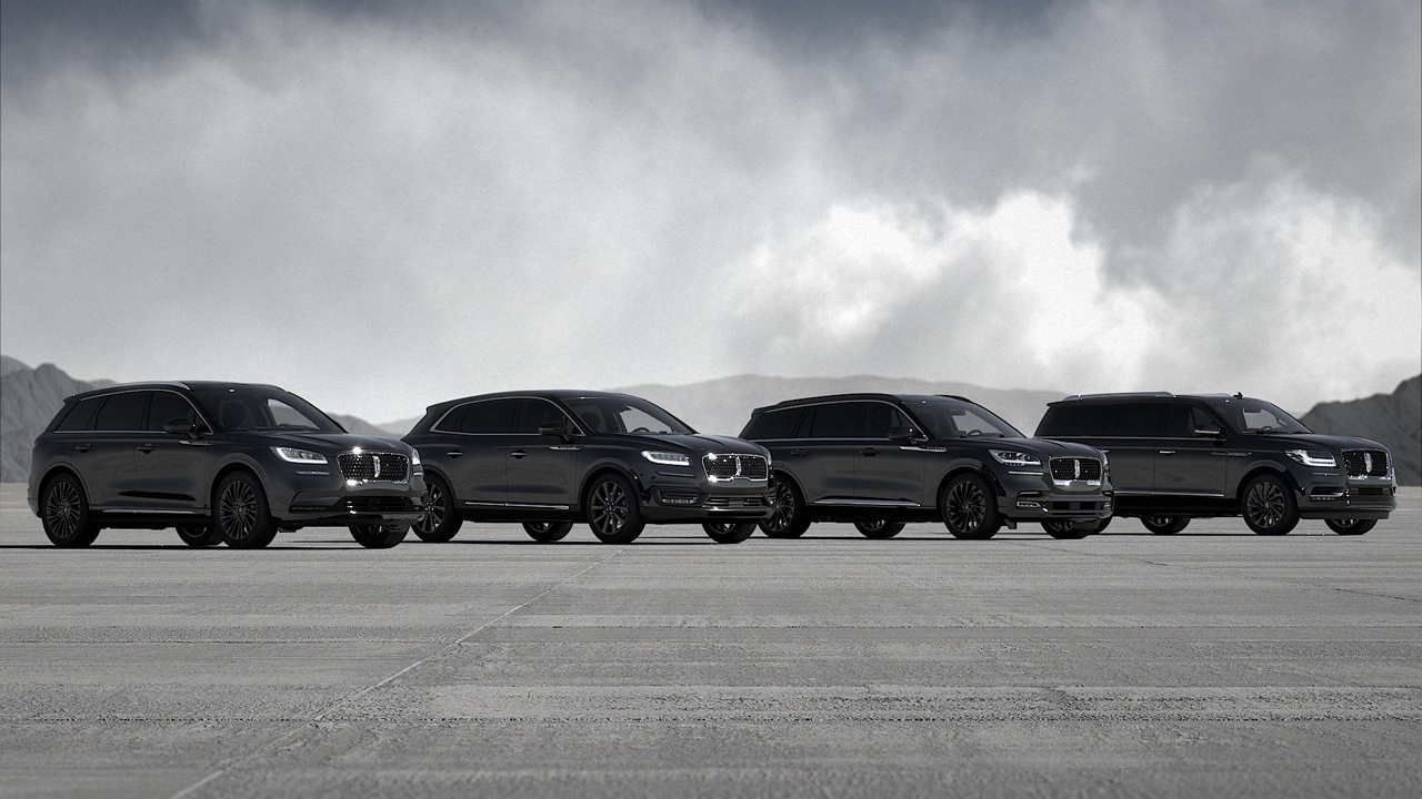 Lincoln announces Monochromatic Package for Corsair, Nautilus, and Aviator