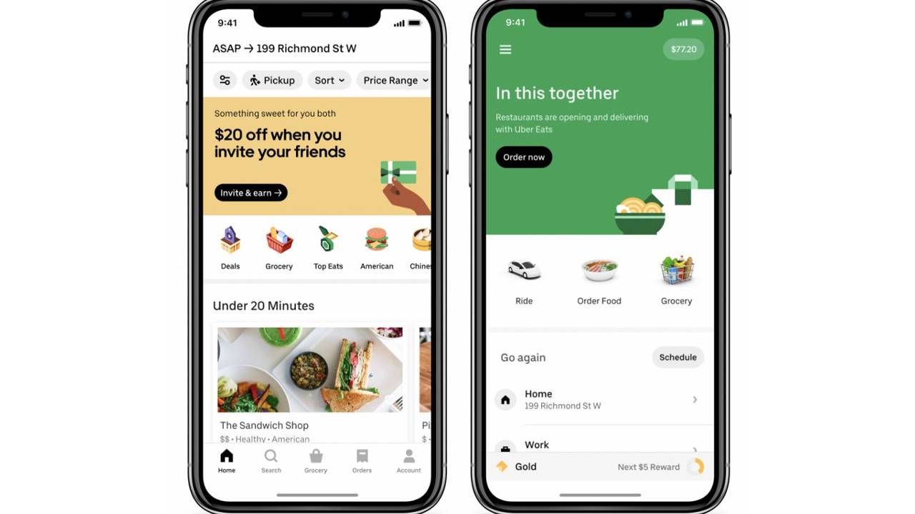 Uber grocery delivery begins a slow roll out in a crowded space