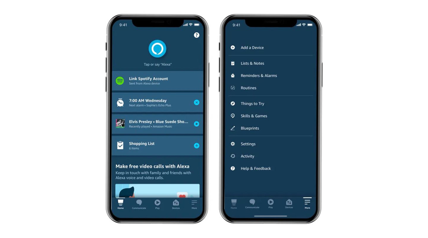 alexa mobile app