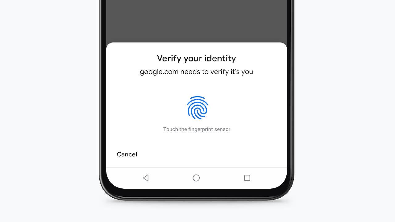 Chrome on Android to autofill credit card info with fingerprints