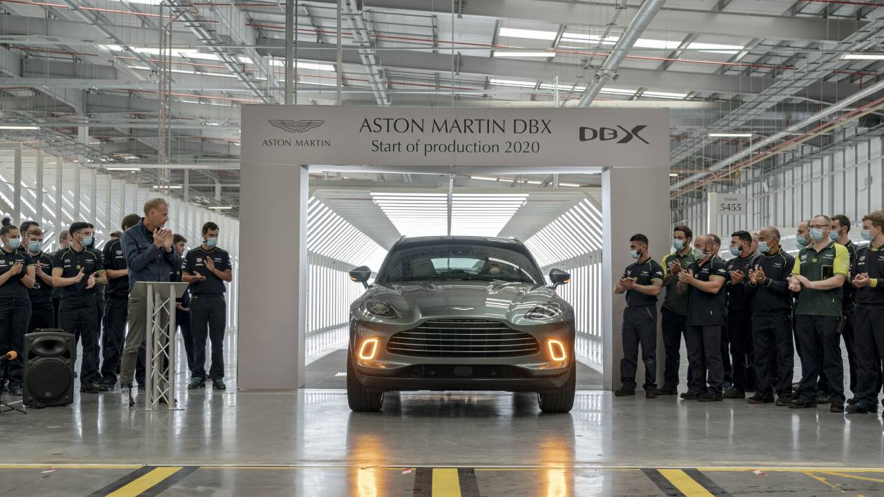 2021 Aston Martin DBX production is finally underway