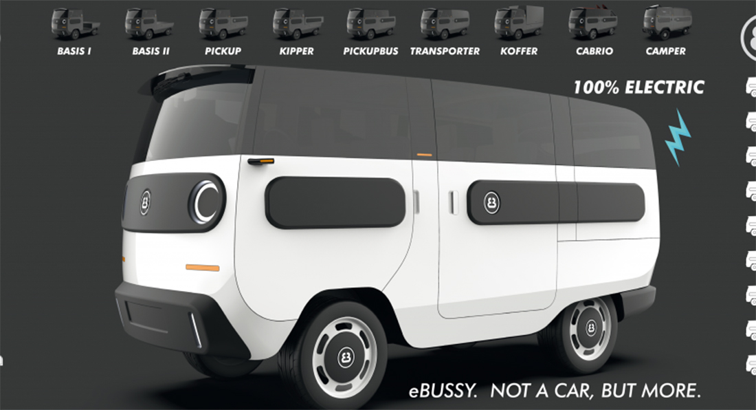 The eBussy modular EV by Electric Brands offers something for everyone