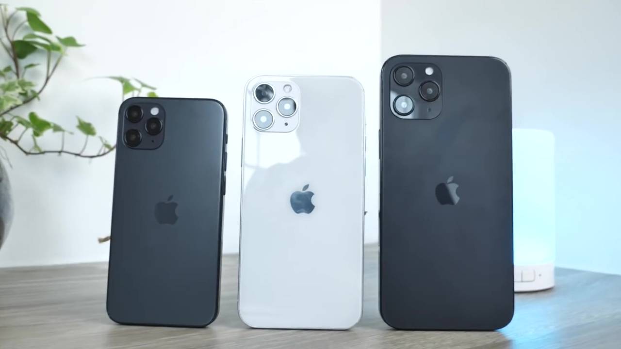 iPhone 12 dummy models put a focus on size and design