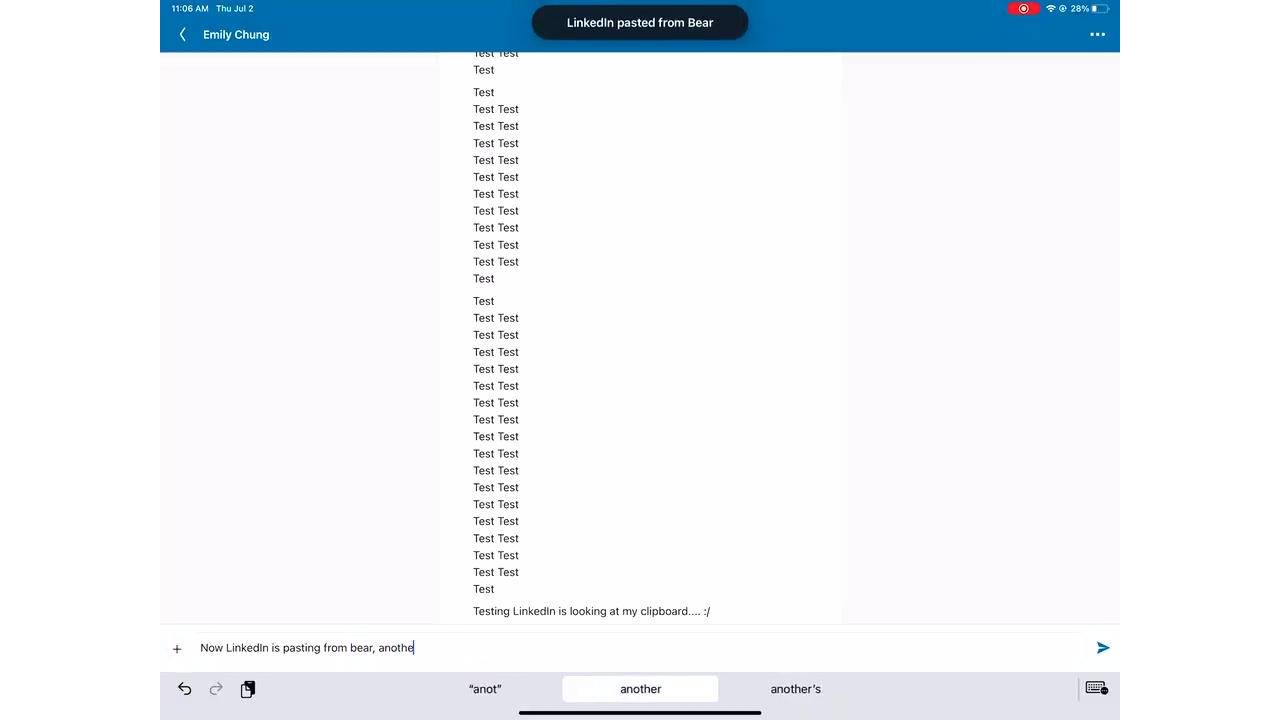 LinkedIn and Reddit apps caught copying clipboard content without permission