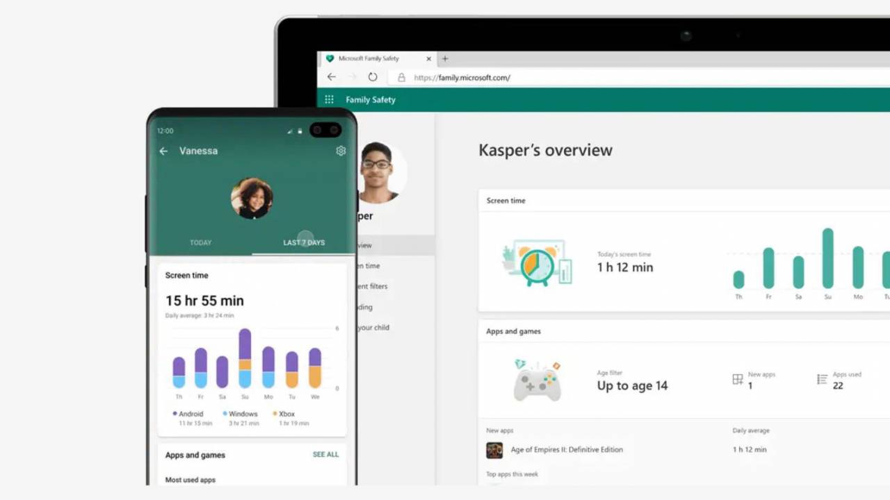 Microsoft Family Safety app exits preview with advanced parental controls