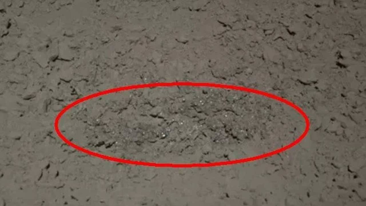 Shiny gellike substance discovered on the moon by China has been