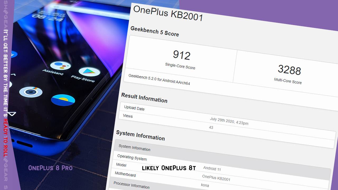 OnePlus 8T leak shows the way of the future