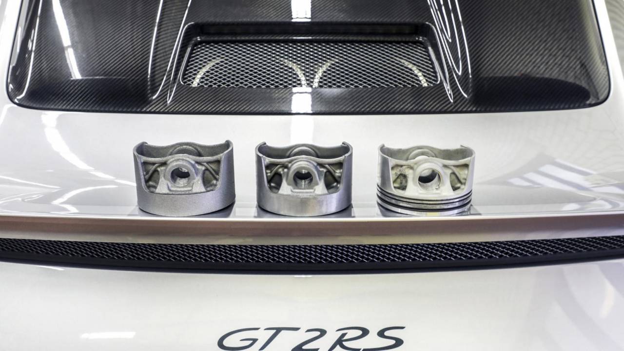 Porsche’s 3D-printed pistons will soon find its way in the 911 GT2 RS