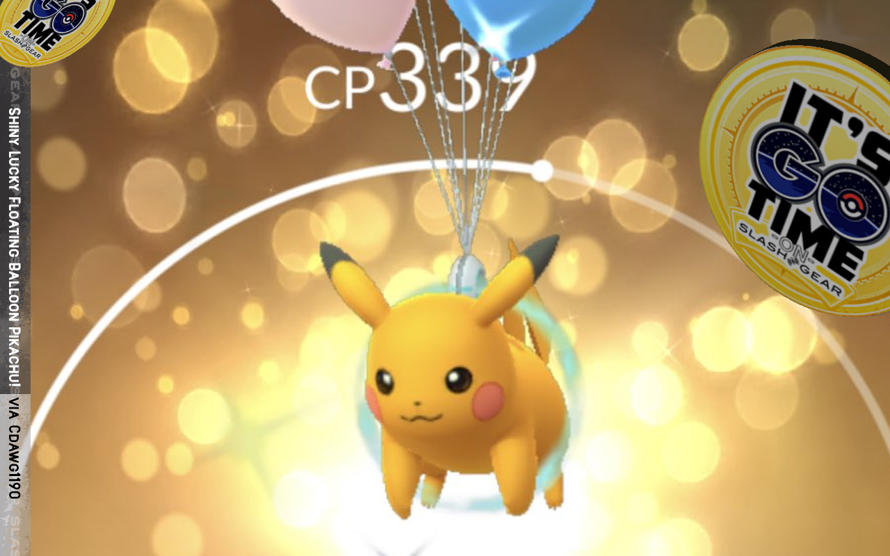 Shiny Pokemon Go Watch List Today Party Hats Balloons Flying Types Slashgear