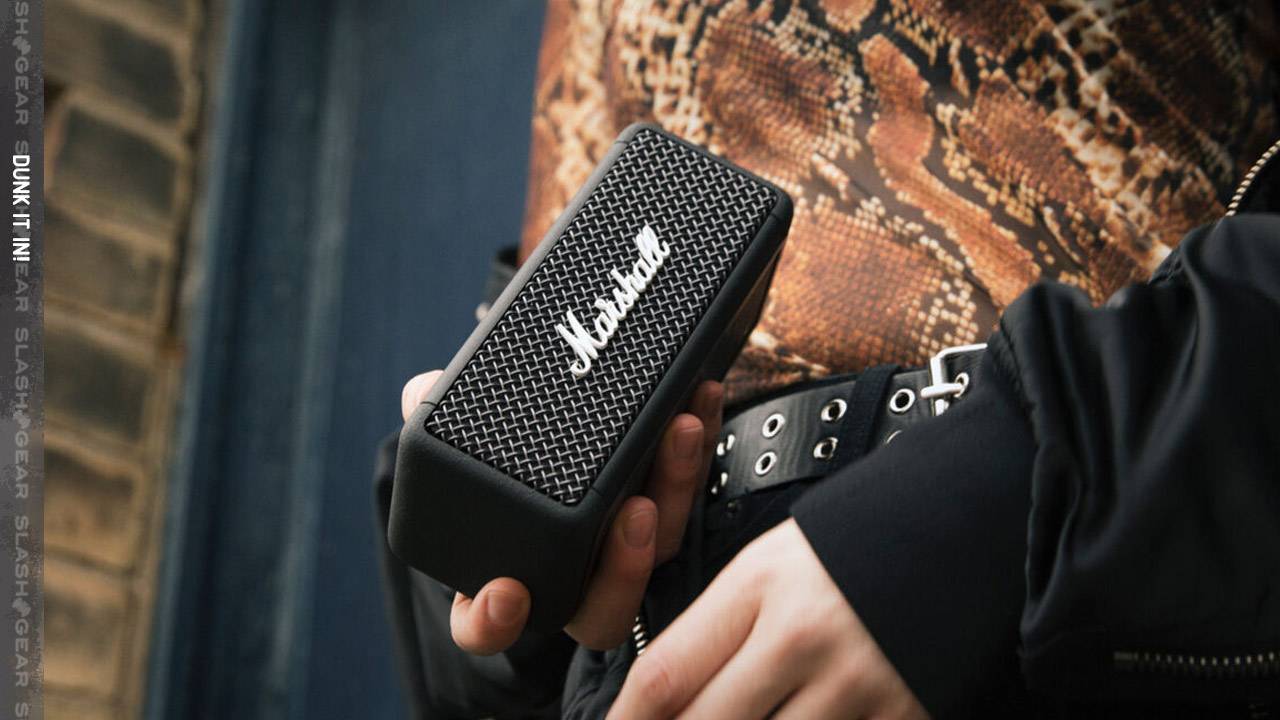Marshall Emberton is a new waterproof speaker with a retro look